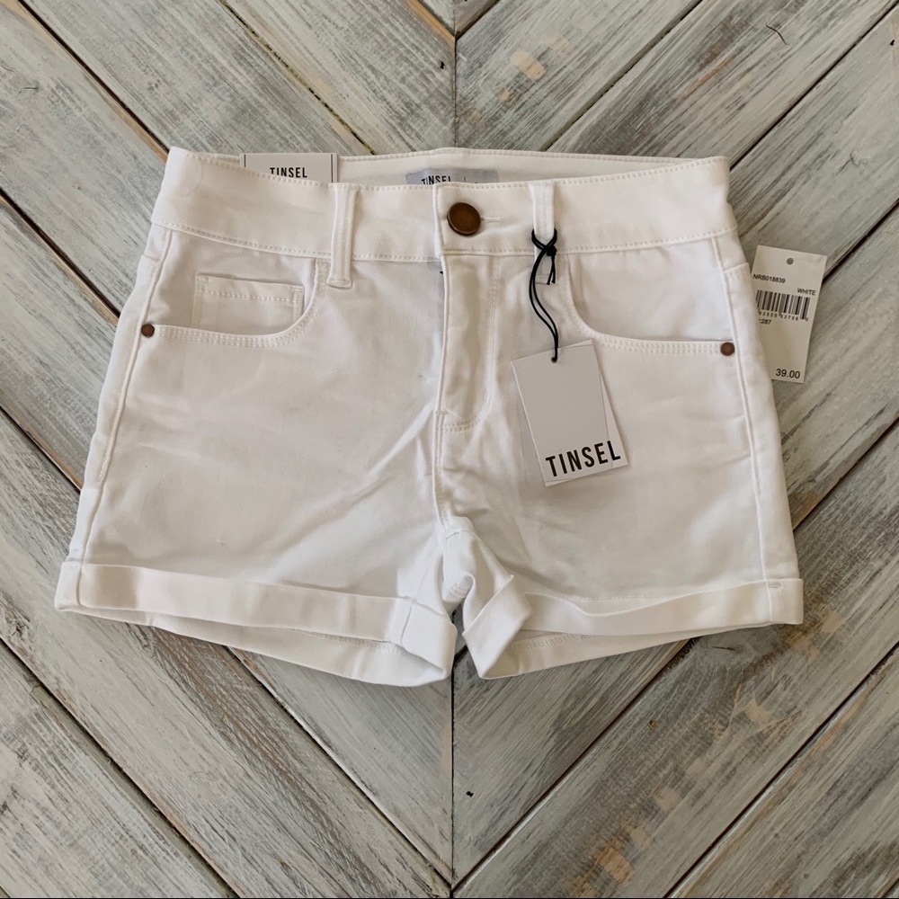 White shorts